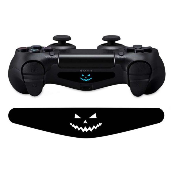 برچسب لایت بار دسته پلی استیشن 4 ونسونی طرح Halloween HaHaبسته 2 عددی