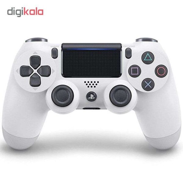 دسته بازی بی سیم مدل Dualshock 4 White مناسب برای PS4