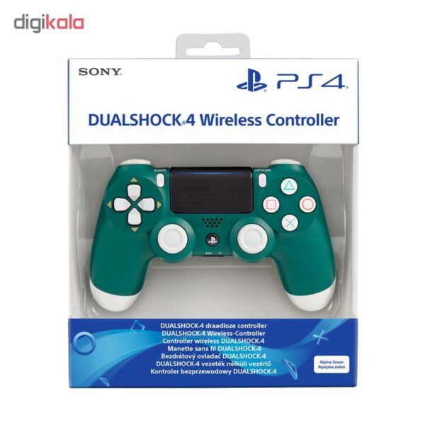 دسته بازی مدل Dualshock 4 - Alpine Green مناسب برای PS4
