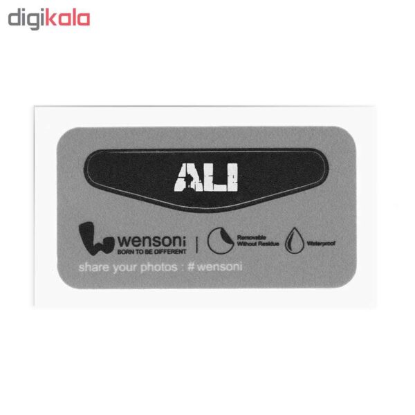 برچسب لایت بار دسته پلی استیشن 4 ونسونی طرح NameALI