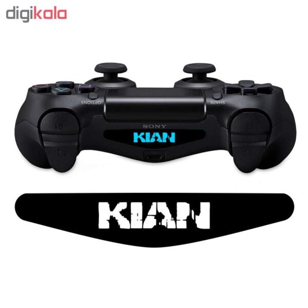 برچسب لایت بار دسته پلی استیشن 4 ونسونی طرح KIAN
