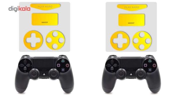 برچسب ماهوت مدلYellow Color Special مناسب برای کنسول بازی PS4