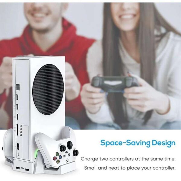 پایه شارژر دسته بازی دابی مدل Dobe TYX-0663 مناسب برای XBOX Sereis S به همراه باطری