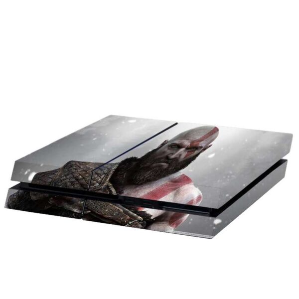 برچسب پلی استیشن ۴ مدل ps4 fat طرح god of war کد PS-1020