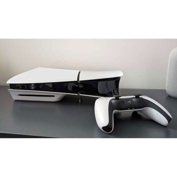 کنسول بازی سونی مدل PlayStation 5 Slim ظرفیت یک ترابایت ریجن 2000 آسیا به همراه دسته اضافی و پایه شارژر