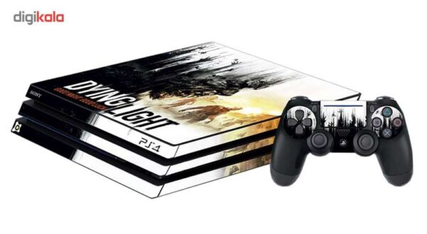 برچسب پلی استیشن 4 Pro آی گیمر طرح Dying Light