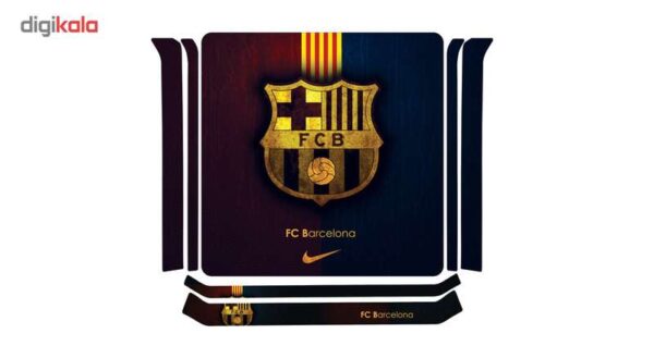 برچسب افقی پلی استیشن 4 گراسیپا طرح Barca