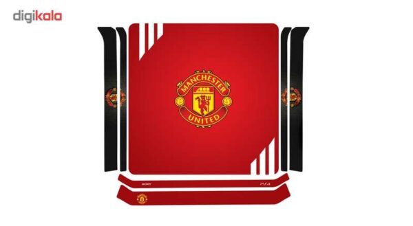 برچسب افقی پلی استیشن 4  اسلیم گراسیپا طرح Manchester
