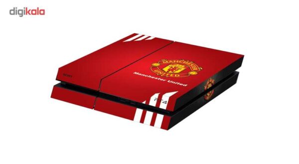 برچسب افقی پلی استیشن 4 گراسیپا طرح Manchester
