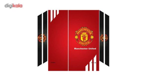 برچسب افقی پلی استیشن 4 گراسیپا طرح Manchester