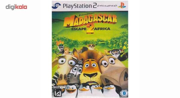 بازی Madagascar2 مخصوص PS2
