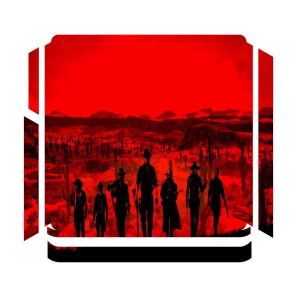 برچسب پلی استیشن 4 اسلیم مدل rdr 2