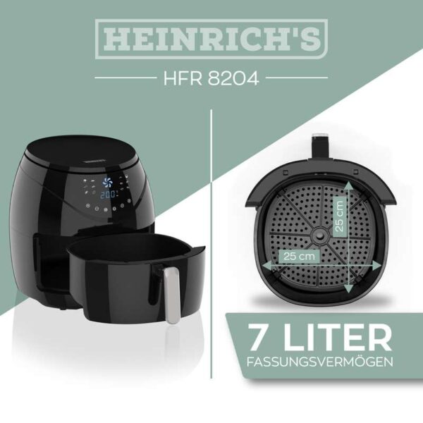 سرخ کن بدون روغن هنریچ مدل HR-8204