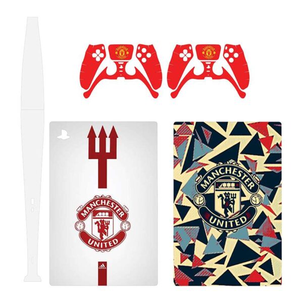 برچسب کنسول بازی پلی استیش 5 دیجیتال توییجین وموییجین مدل Manchester United 02 مجموعه 6 عددی