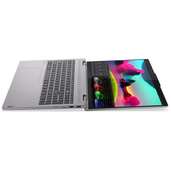 لپ تاپ 16 اینچی لنوو مدل Yoga 7 2-in-1 16AHP9-R7 8840HS-16GB LPDDR5x-256GB SSD-IPS-Touch-Backlit-Fingerprint - کاستوم شده