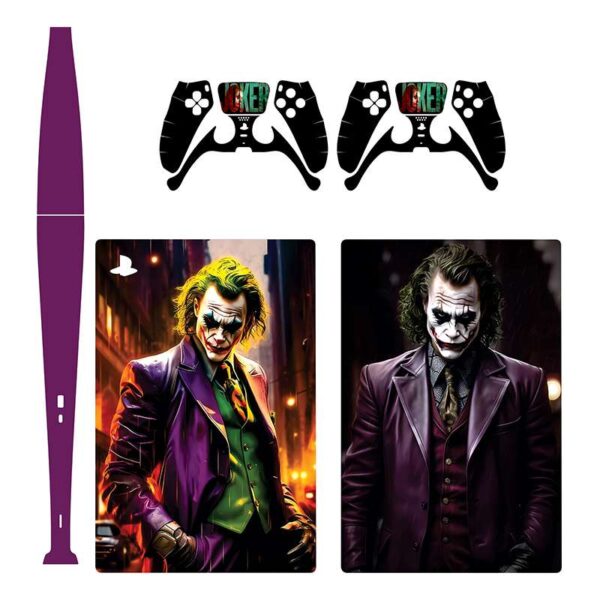 برچسب کنسول بازی پلی استیشن 5 دیجیتال توییجین وموییجین مدل joker 3 مجموعه 6 عددی