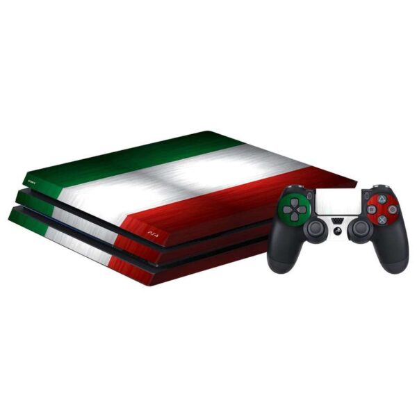 برچسب افقی پلی استیشن 4 گراسیپا طرح Italy