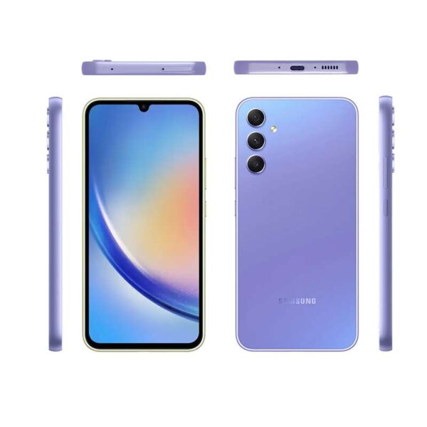 گوشی موبایل سامسونگ مدل Galaxy A34 5G دو سیم کارت ظرفیت 128 گیگابایت و رم 8 گیگابایت - ویتنام