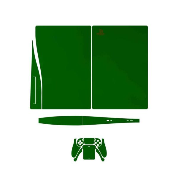 برچسب کنسول و دسته بازی PS5 ماهوت مدل Metallic-Green