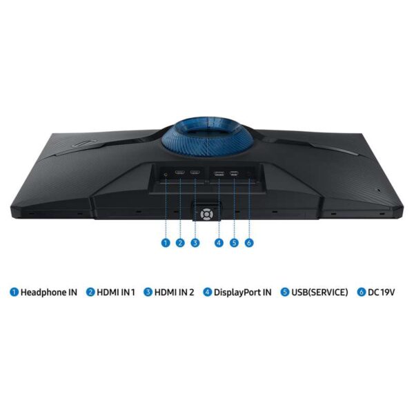 مانیتور مخصوص بازی سامسونگ مدل Odyssey G4 LS27BG402 سایز 27 اینچ