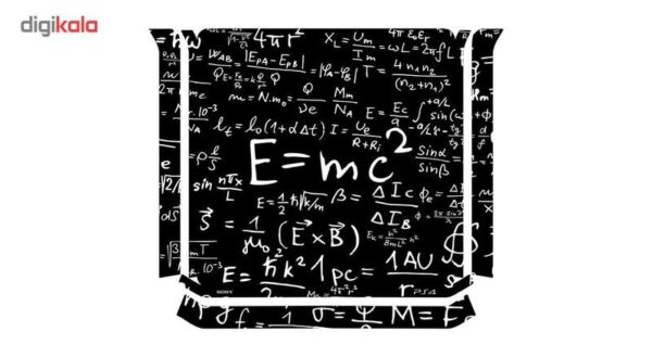 برچسب افقی پلی استیشن 4 اسلیم ونسونی طرح Emc2