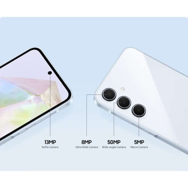 گوشی موبایل سامسونگ مدل Galaxy A35 دو سیم کارت ظرفیت 128 گیگابایت رم 8 گیگابایت به همراه شارژر 25 وات سامسونگ - ویتنام
