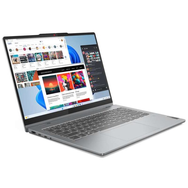 لپ تاپ 14 اینچی لنوو مدل IdeaPad 5 2-in-1 14IRH9-i5 13420H-16GB LPDDR5x-512GB SSD-IPS-Touch-Backlit-Pen