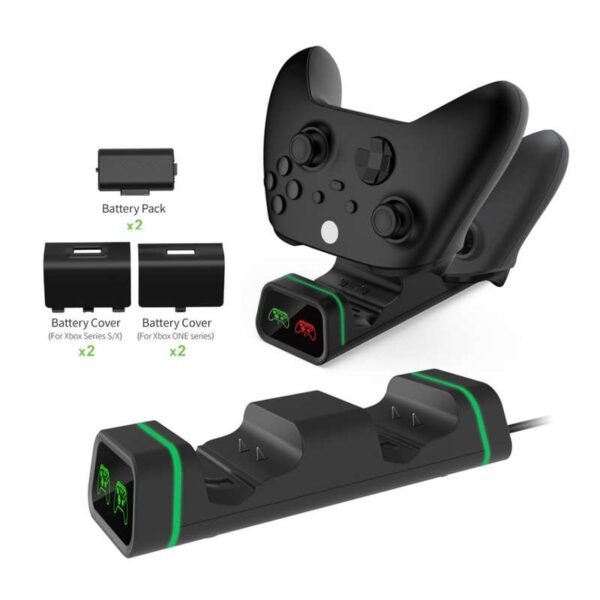پایه شارژر دسته بازی ایکس باکس دابی مدل TYX-19006X مناسب برای Xbox Series X/S & One