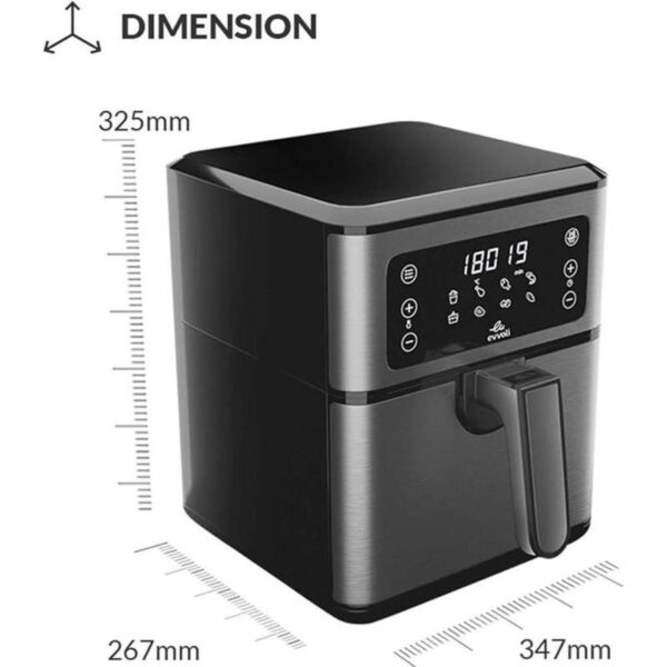 سرخ کن بدون روغن ایوولی مدل EVKA-AF5508D