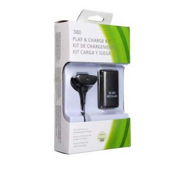 باتری و شارژر دسته بازی ایکس باکس 360 مدل X_PLUS