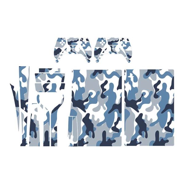 برچسب کنسول بازی پلی استیشن5 استاندارد توییجین وموییجین مدل camo 11