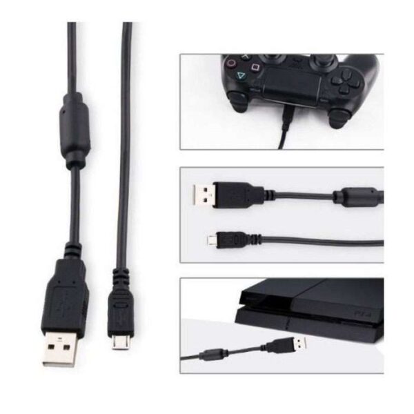کابل شارژ دسته بازی پلی استیشن 4  مدل PS4_CABLE