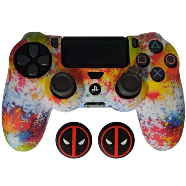 محافظ دسته پلی استیشن 4 مدل Palette PS4127 به همراه روکش آنالوگ