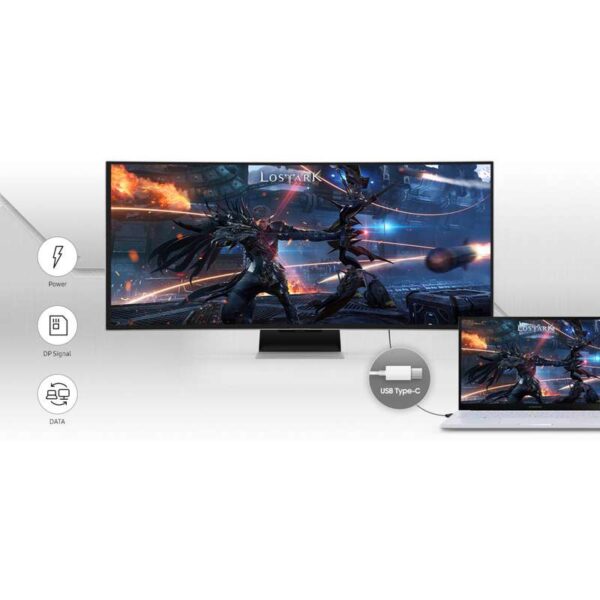 مانیتور مخصوص بازی سامسونگ مدل LS34BG850 سایز 34 اینچ