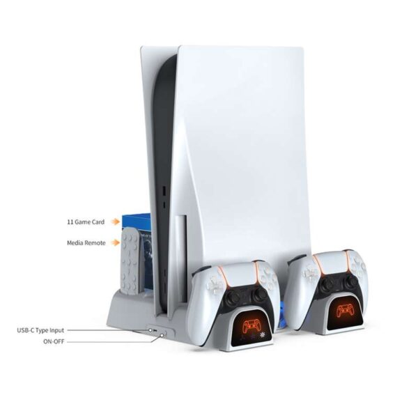 پایه پلی استیشن 5 دابی مدل Multlfunctiona Cooling Stand TP5-3532B