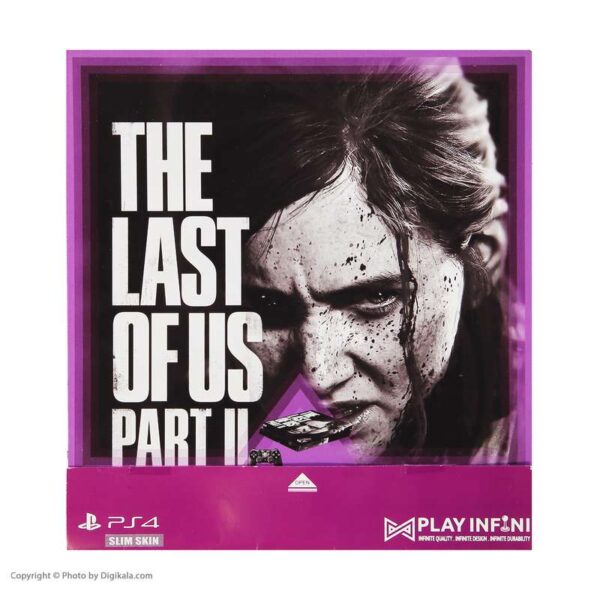 برچسب پلی استیشن ۴ اسلیم و دسته بازی پلی اینفینی مدل The Last of Us Part II 04