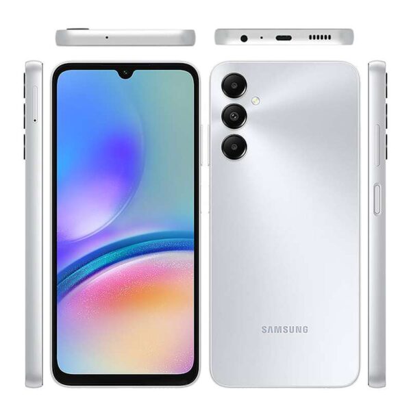 گوشی موبایل سامسونگ مدل Galaxy A05s دو سیم کارت ظرفیت 128 گیگابایت و رم 6 گیگابایت به همراه شارژر سامسونگ