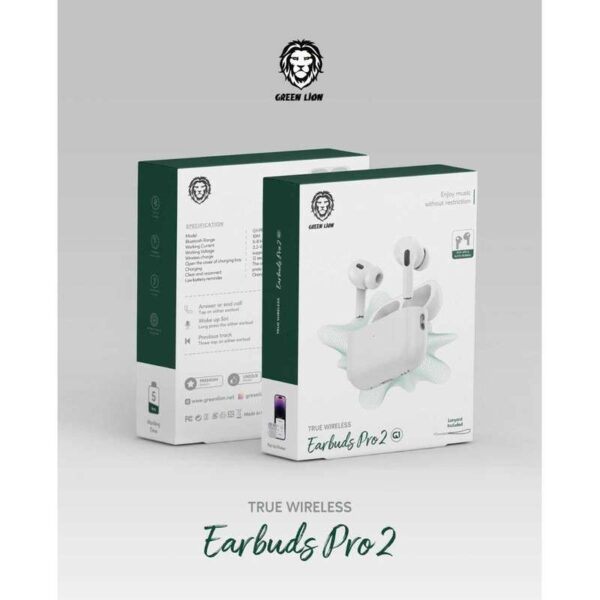 هندزفری بلوتوثی گرین لاین مدل Earbuds pro2-G1
