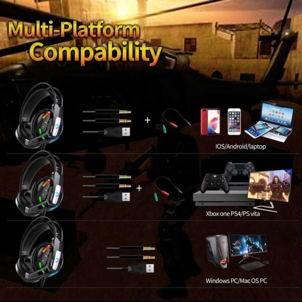 هدست مخصوص بازی مدل RGB-A12