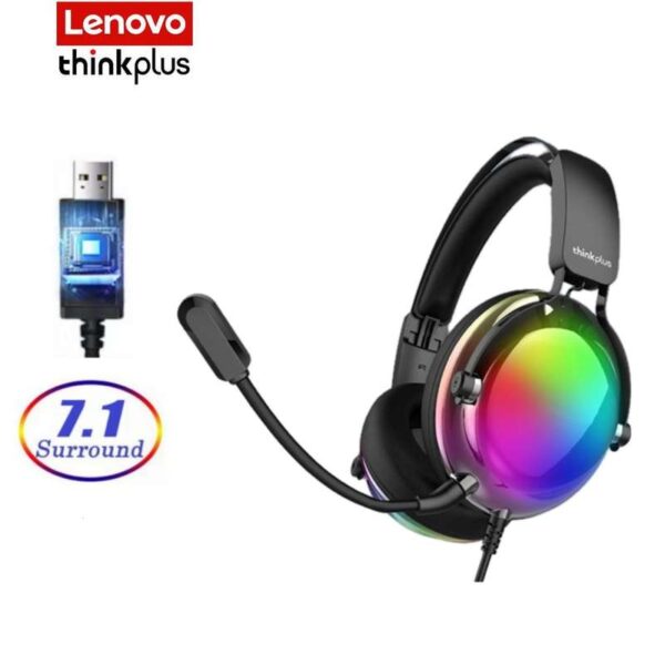هدفون مخصوص بازی لنوو مدل ThinkPlus G82B 7.1CH