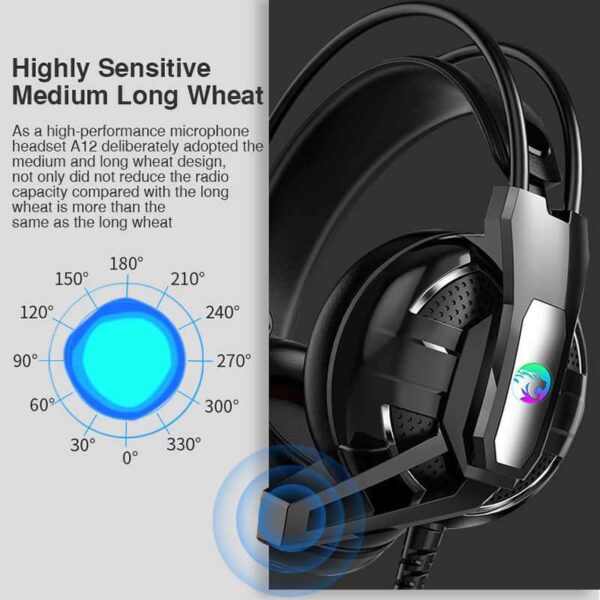 هدست مخصوص بازی مدل RGB-A12