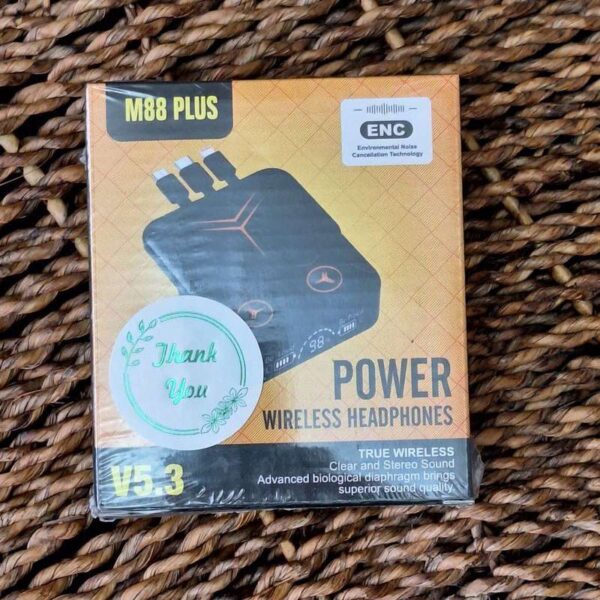 هدست بلوتوثی مدل  M88 Plus TANK you
