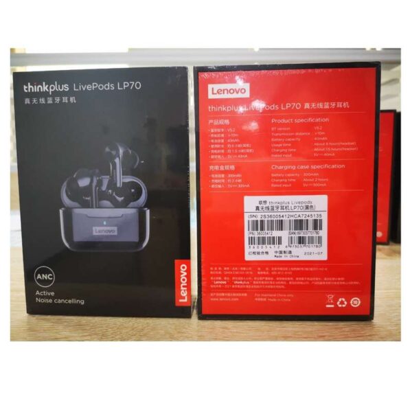 هدست مخصوص بازی بلوتوثی لنوو مدل EFN THINKPLUS LP70 ENC