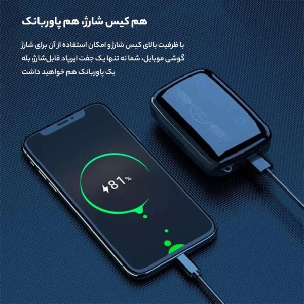 هدفون بلوتوثی مدل M19