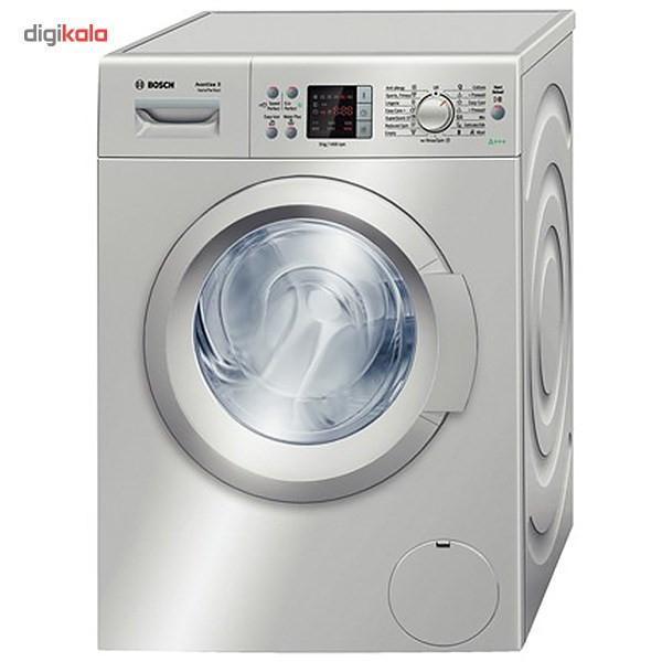 ماشین لباسشویی بوش مدل WAQ2846SGC با ظرفیت 8 کیلوگرم