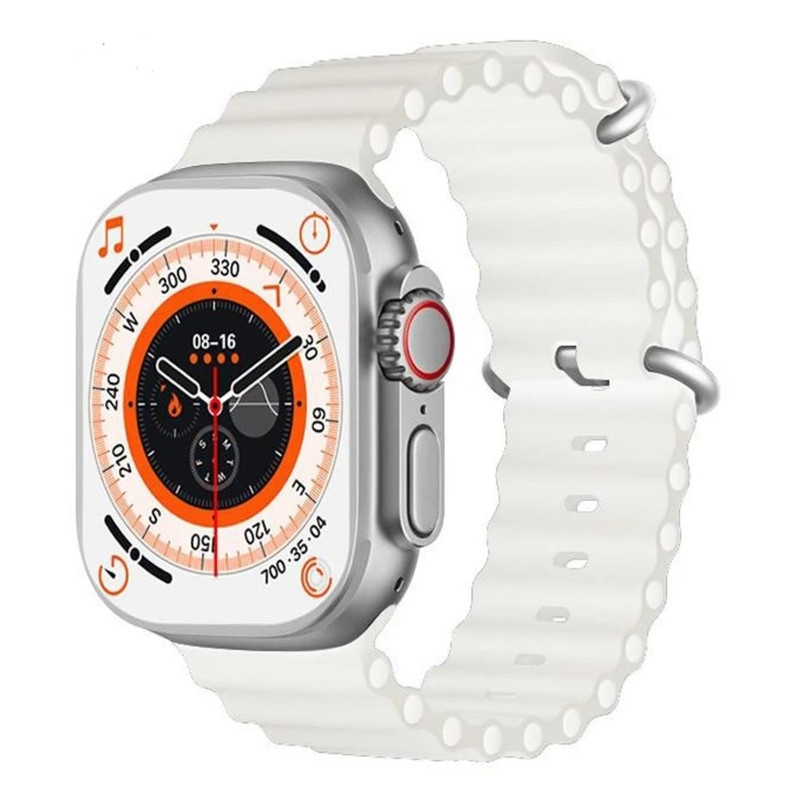 ساعت هوشمند مدل SMART WATCH SERIES 9 دارای قابلیت های صفحه نمایش رنگی بند سیلیکون