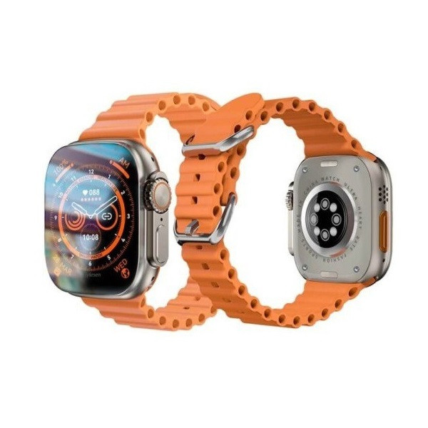 ساعت هوشمند 49 میلیمتری مدل MK32 ULTRA با 10 بند متنوع به همراه هدفون