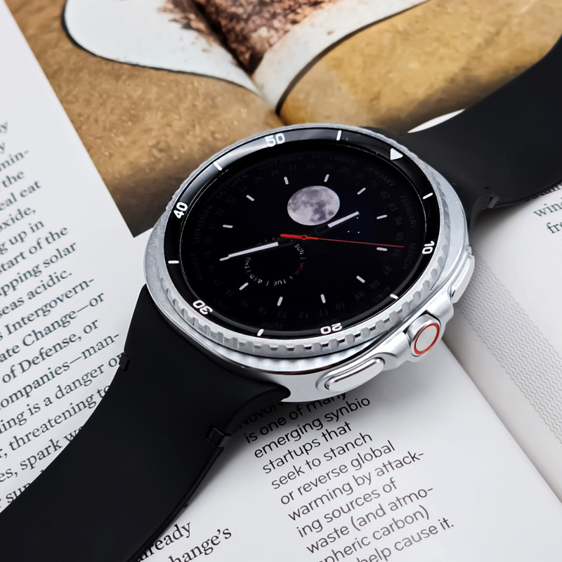 ساعت هوشمند 46mm وونک مدل Galaxy 8 با بند سیلیکون