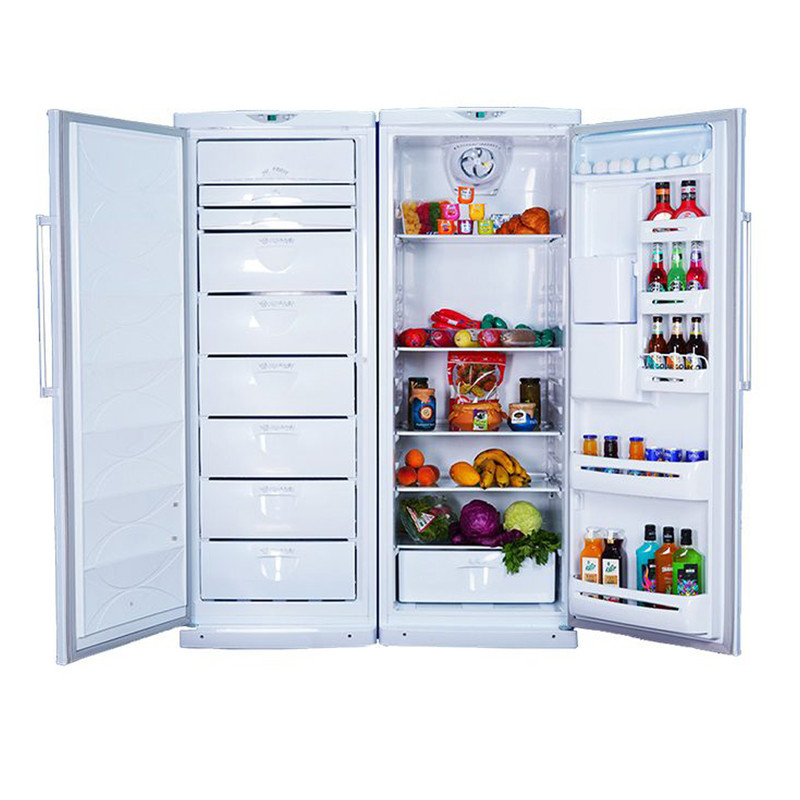 یخچال و فریزر دوقلو 32 فوت آزمایش مدل Royal T 2265 R - Royal T 2265 F