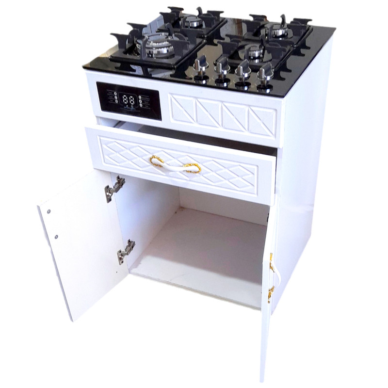 اجاق گاز 4 شعله هاکان مدل دو درب با ترموکوپل